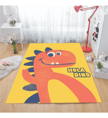 Alfombra Hola Dino1