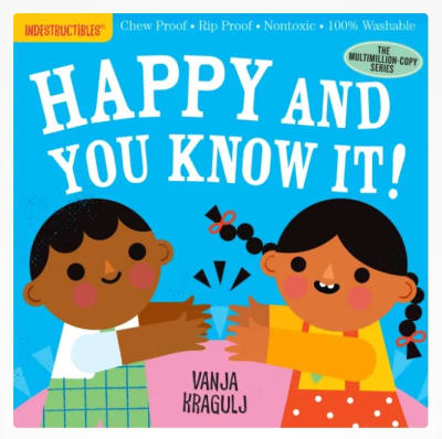 Libro Indestructibles: Happy and you know it1