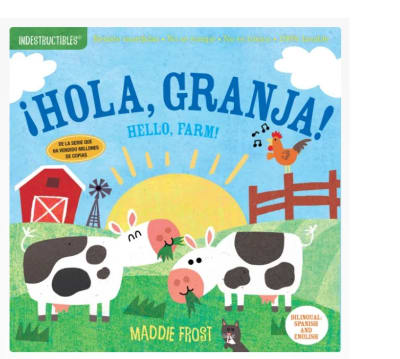 Libro Indestructibles: ¡Hola, granja! / Hello, Farm!1