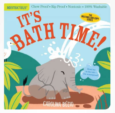 Libro Indestructibles: It's Bath Time!1