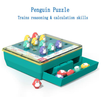 Juego Puzzle de Pingüinos1