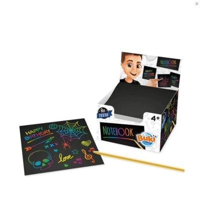 Libreta Negra Scratch