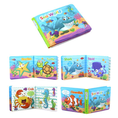 Libro de baño Sea World1