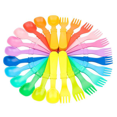 Set Tenedor + Cuchara infantil Replay