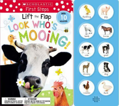Libro Lift the Flap: Look Who's Mooing!1
