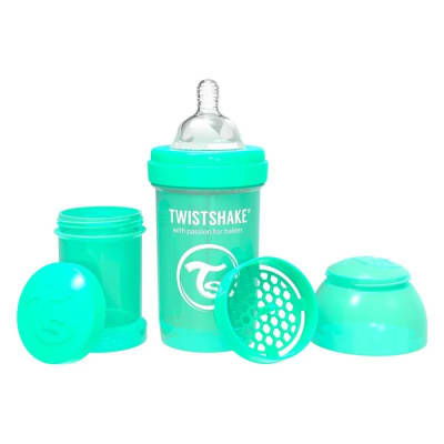 Mamadera anticólicos verde (180 mililitros)1