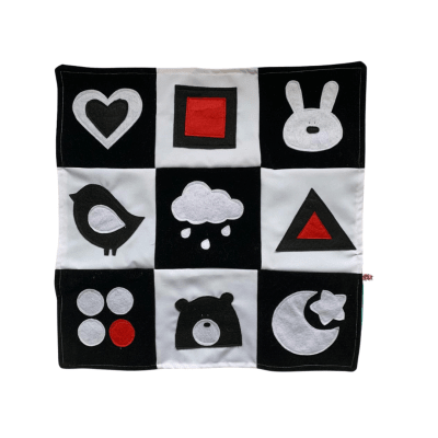 Manta contraste Black & White1