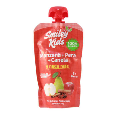 Compota orgánica Manzana, Pera & Canela