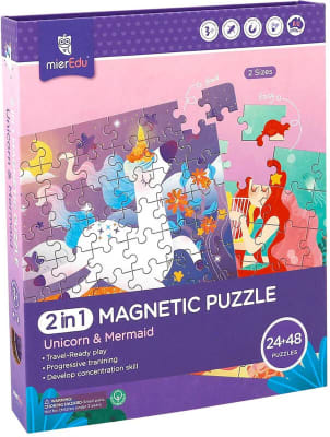 Puzzle magnético Hadas 2 en 1