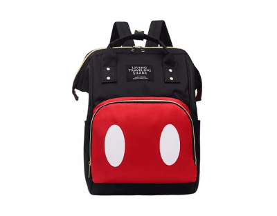 Mochila maternal Mickey Mouse roja1