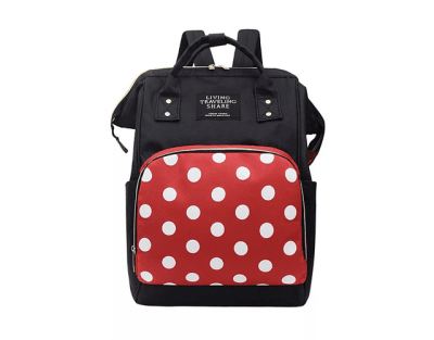 Mochila maternal Minnie Mouse roja1