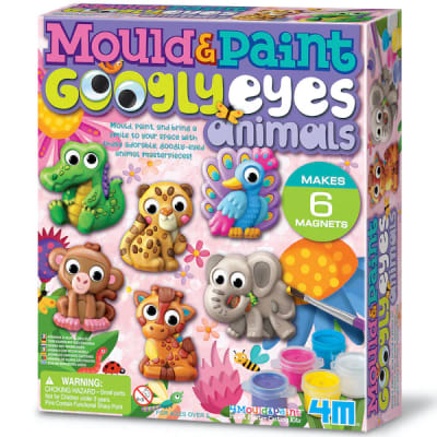 Moldea & Pinta Animales Ojos Móviles