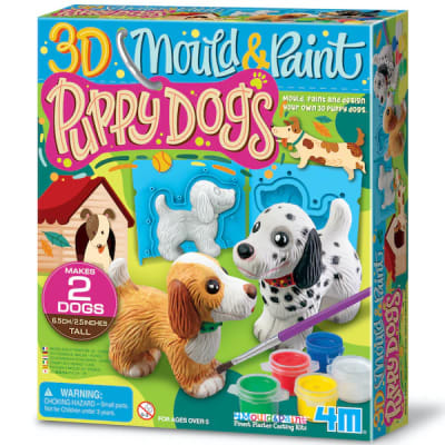 Moldea & Pinta Cachorros 3D1