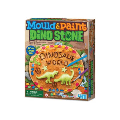 Moldea & Pinta Piedra Dinosaurios