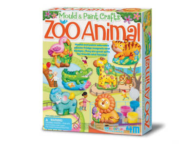 Moldea & Pinta Animales del Zoo