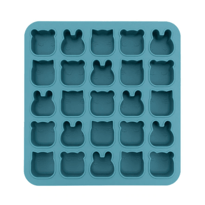 Moldes mini para hornear o congelar azul1