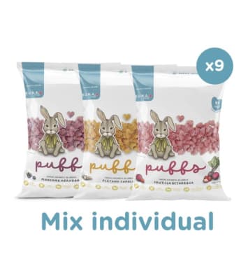 Pack Mix Puffs Individual