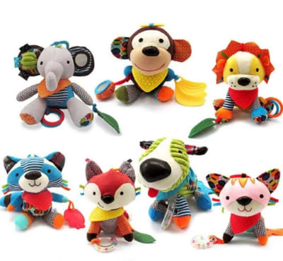 Peluches colgantes sensoriales