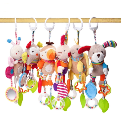 Peluches colgantes de estimulación1