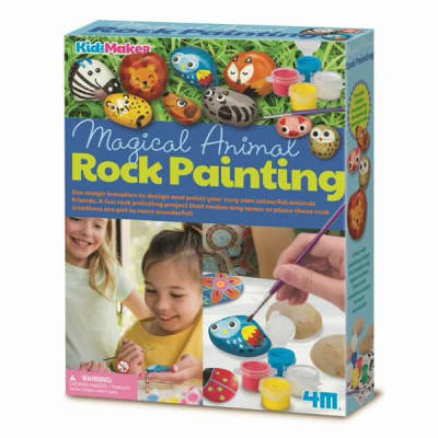 Pinta Piedras- Animales Mágicos 4M1