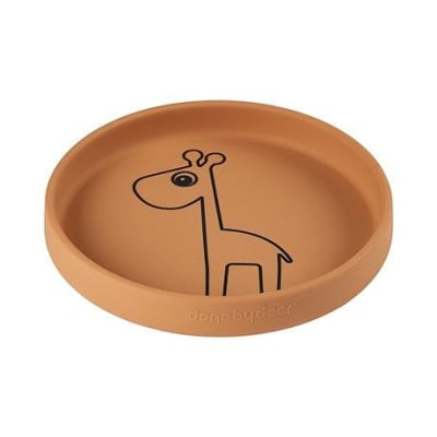 Plato silicona Raffi mostaza1