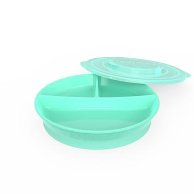 Plato dividido verde1