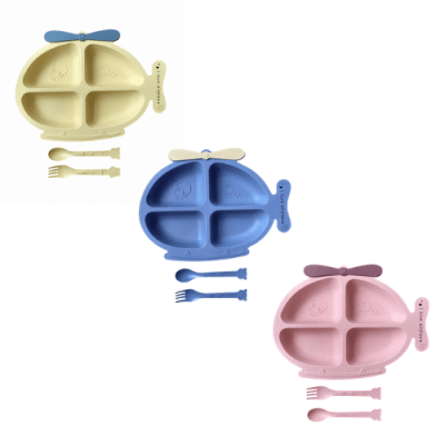 Set plato+cubierto Helicóptero1