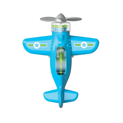Avión a Hélice Playviator azul1