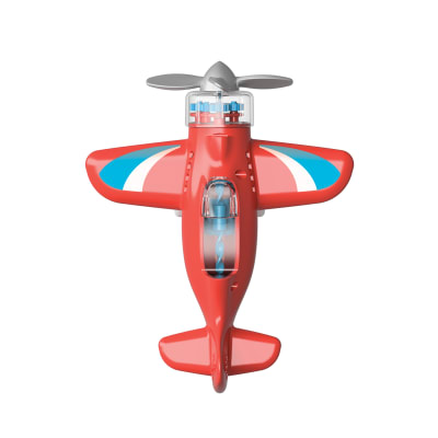 Avión a Hélice Playviator rojo4