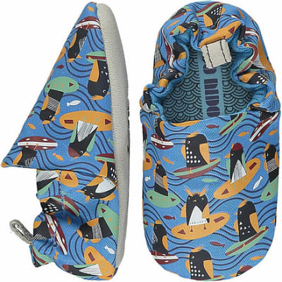 Mini Shoes/Mocs Surfing Penguins1