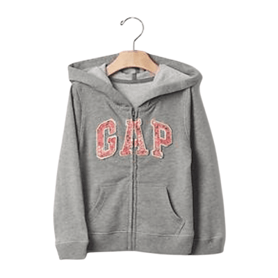 Polerón con capucha Flores1