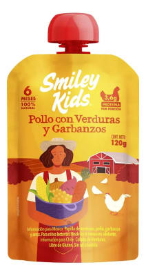 Colado proteína pollo con verduras