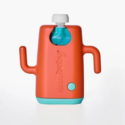 Porta compotas & jugos coral Didobaby1