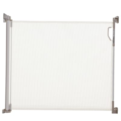 Puerta retráctil blanca1