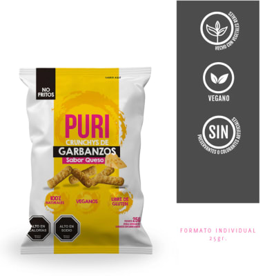 Puri Crunchy Queso (25 gramos)