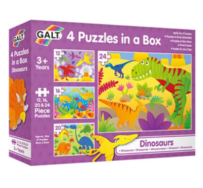 Puzzles progresivos Dinosaurios1