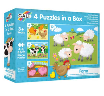 Puzzles progresivos Granja