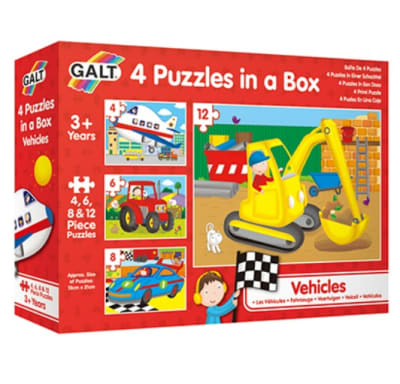 Puzzles progresivos Vehículos1