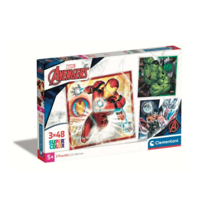 Puzzle 3 en 1 Avengers Clementoni