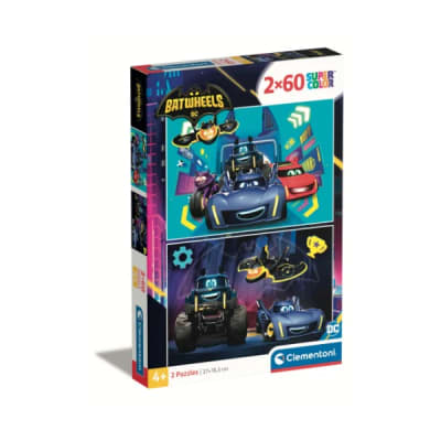 Puzzle 2 en 1 Batwheels Clementoni