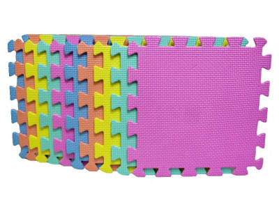 Alfombra puzzle Colores