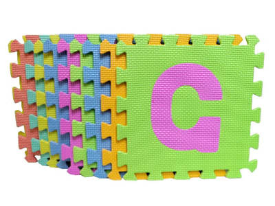 Alfombra puzzle Letras1