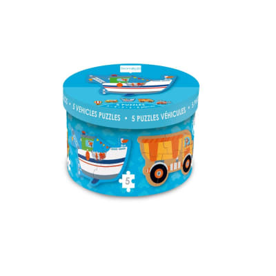 Puzzle progresivo Vehículos1