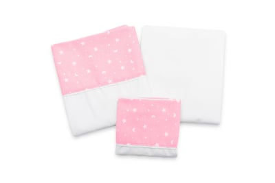 Juego de sábanas (cuna moisés/colecho)