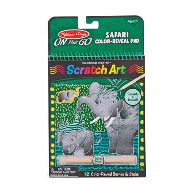 Safari- Scratch Art