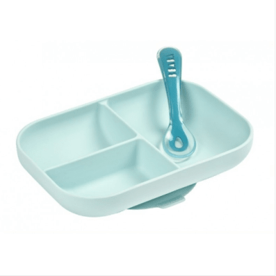 Plato aprendizaje con 3 divisiones + cuchara celeste1