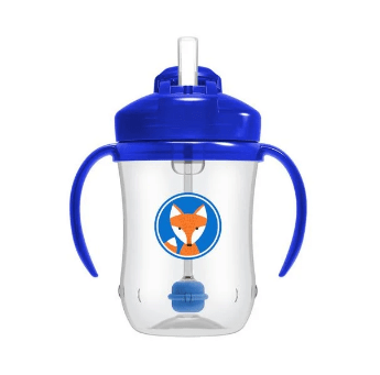 Vaso con bombilla Zorro1