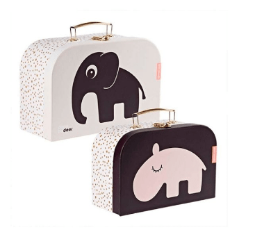 Set 2 Maletas para Juguetes Rosa1