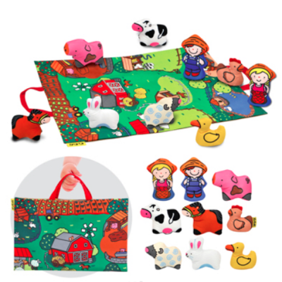 Alfombra Granja con Animales1