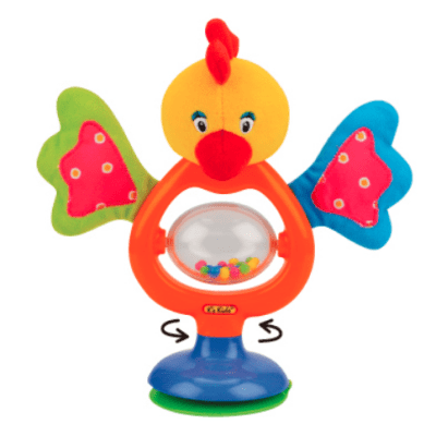 Sonajero con succión Gallina1